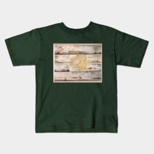 View of Boston, the Capital of New England by William Pierie Kids T-Shirt